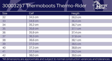 Harry's Horse Thermolaars Thermo-Rider